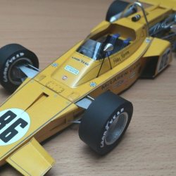 model McLaren M16A - Indy 500 1971
